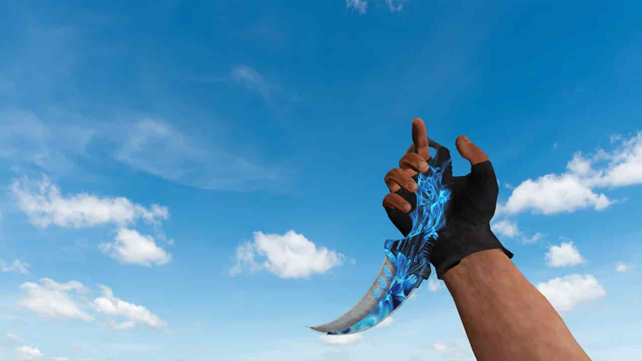 Karambit Blue Flame