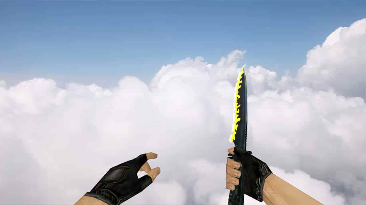 Knife Neon Yellow