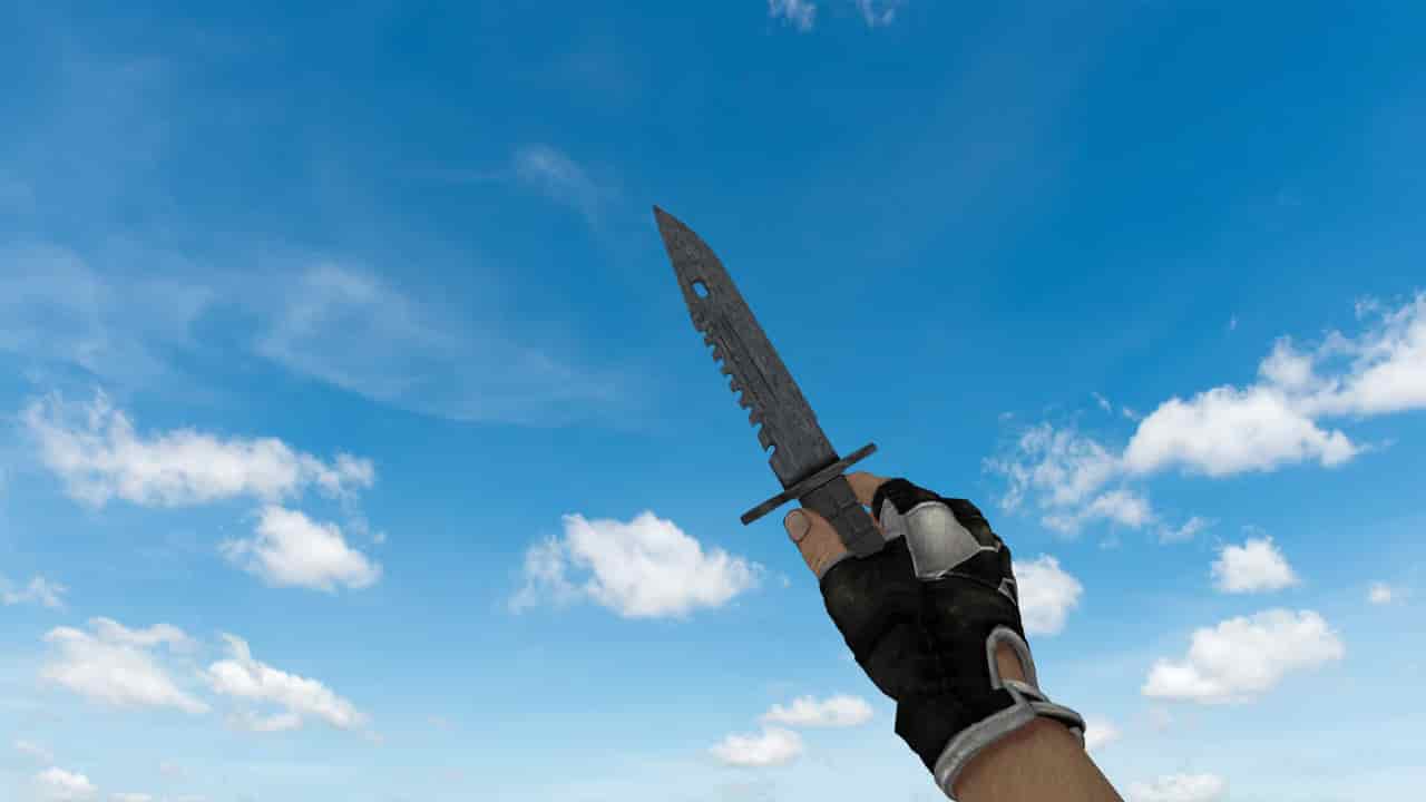 Штык-нож M9 «Дамасская сталь»