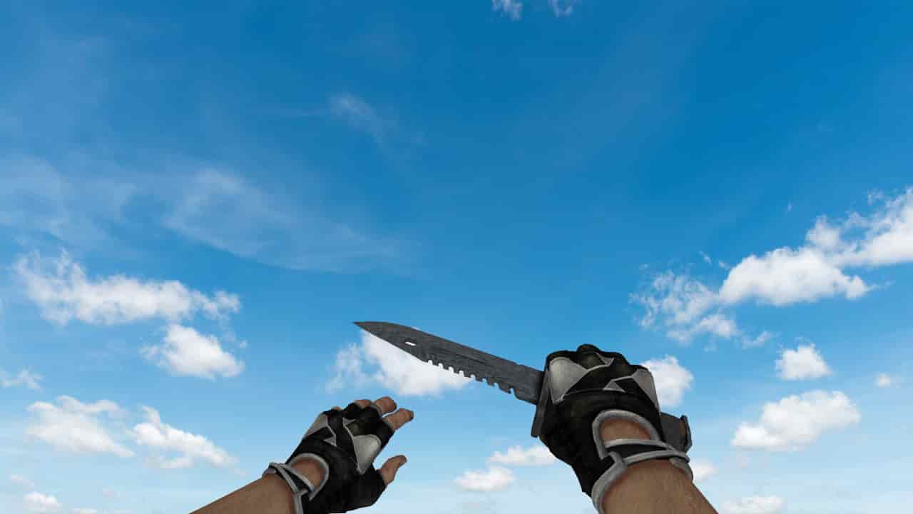 Штык-нож M9 «Дамасская сталь»