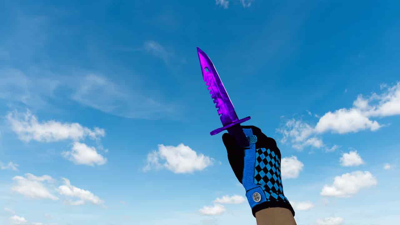 M9 Bayonet Doppler Sapphire