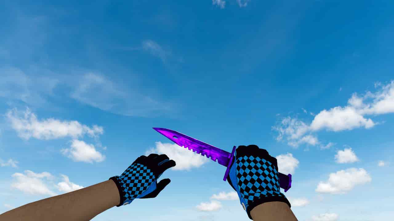 M9 Bayonet Doppler Sapphire
