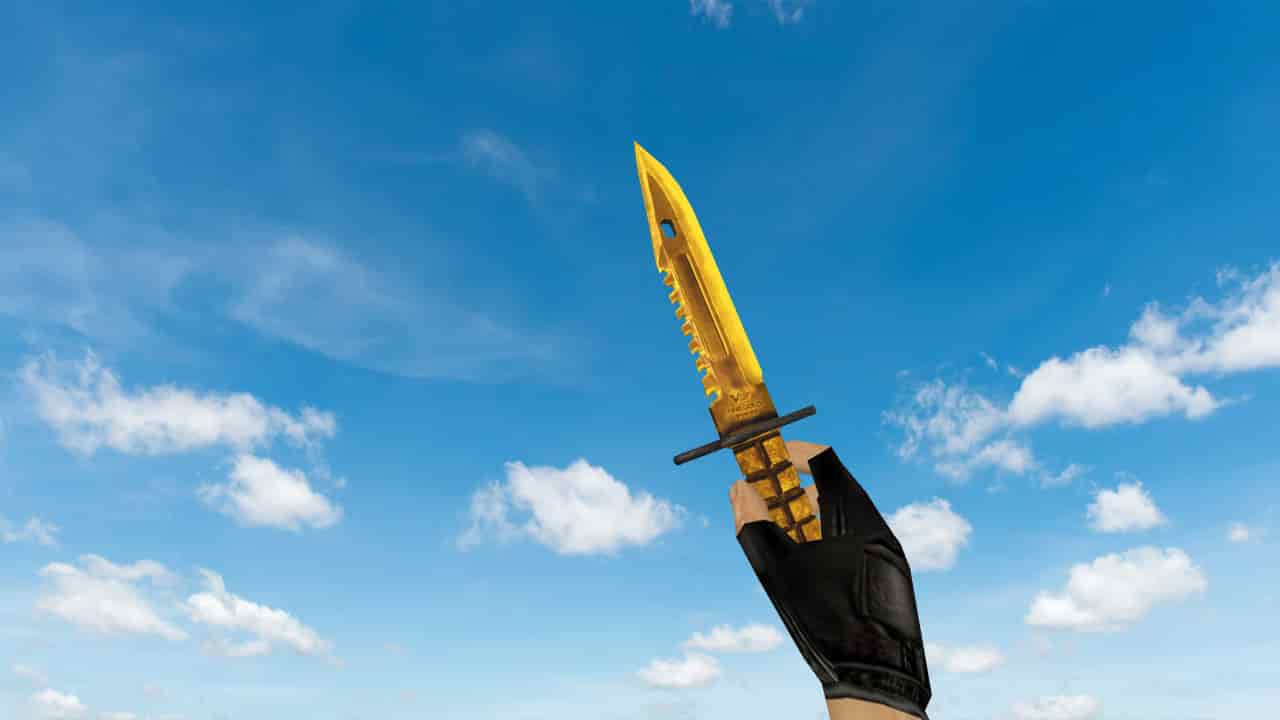 M9 Bayonet Fine Gold