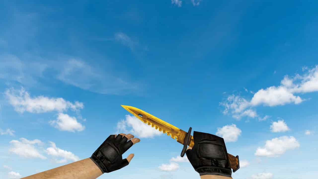 M9 Bayonet Fine Gold