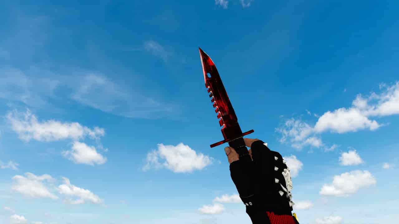 M9 Bayonet Gamma Doppler Red