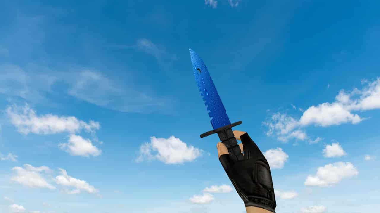 M9 Bayonet Water Drops