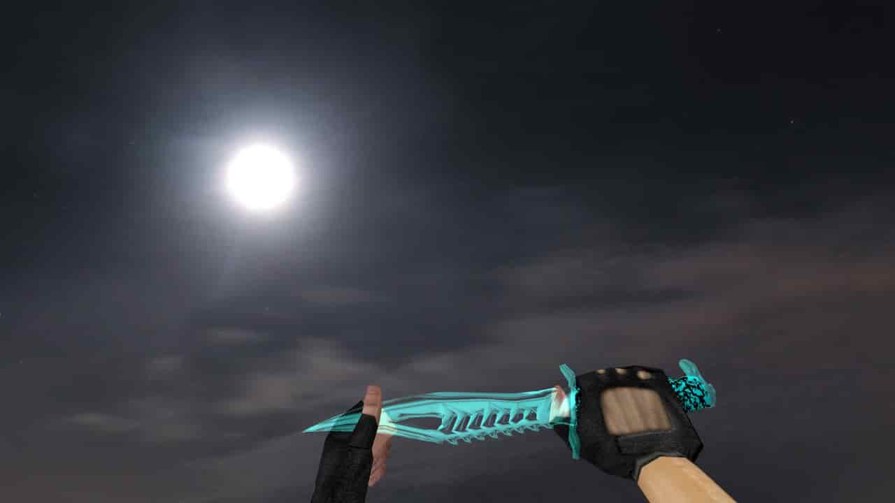 Nautilus Knife Aqua