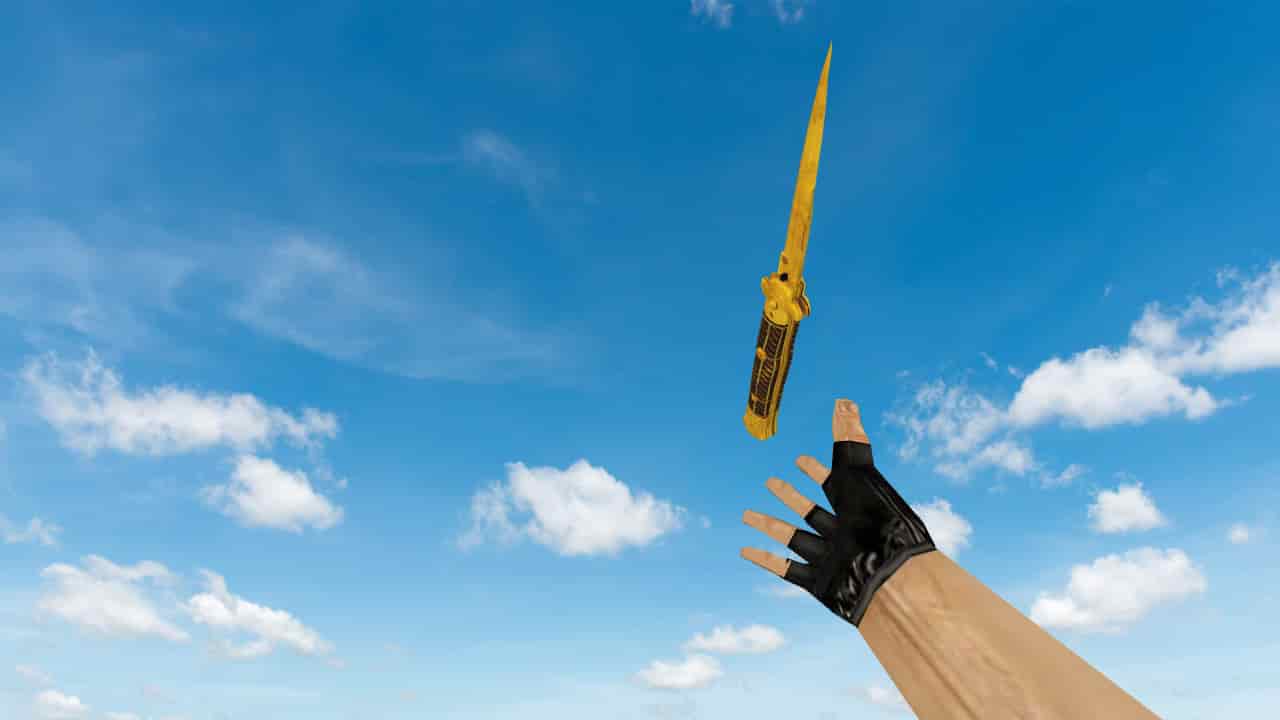 Stiletto Fine Gold