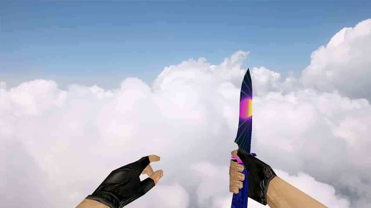 Vaporwave Knife