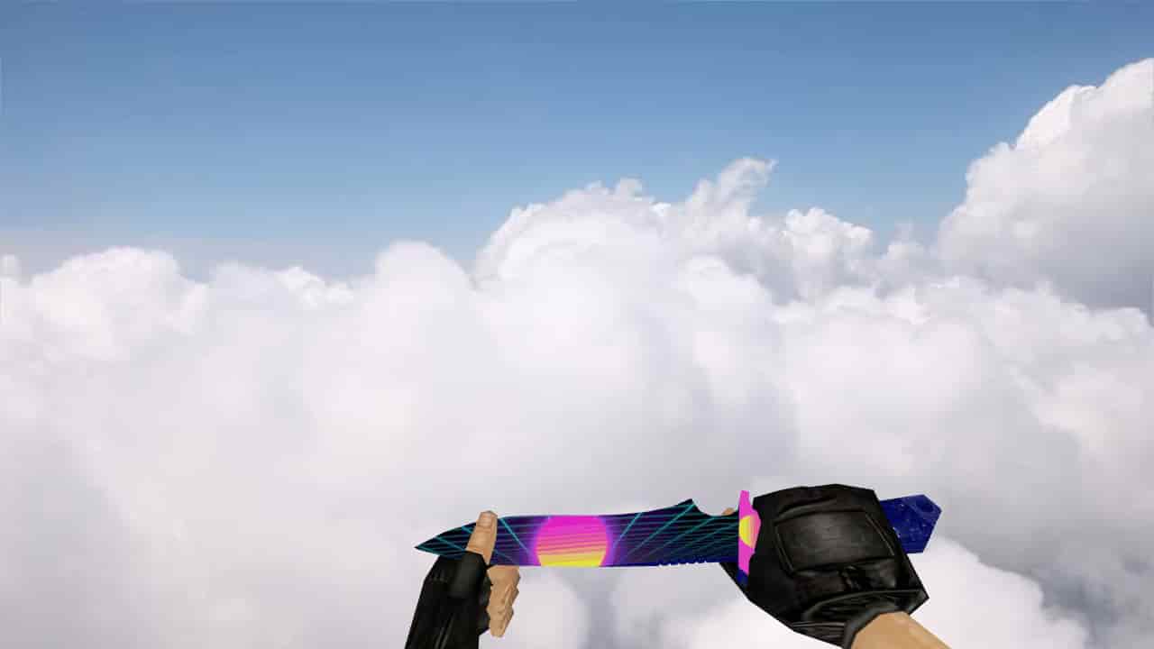 Vaporwave Knife