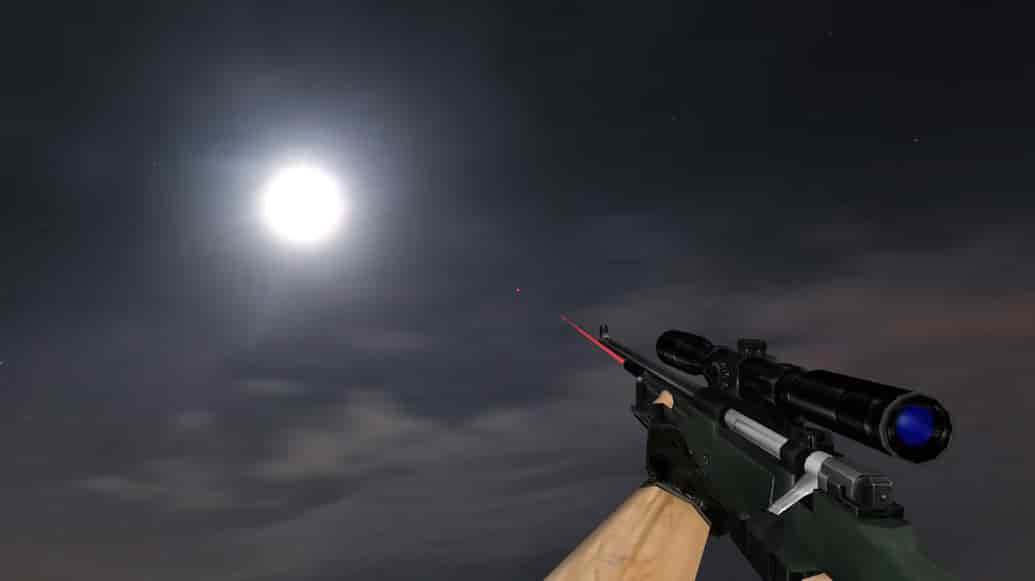Пак моделей оружия «Laser sniper pack»
