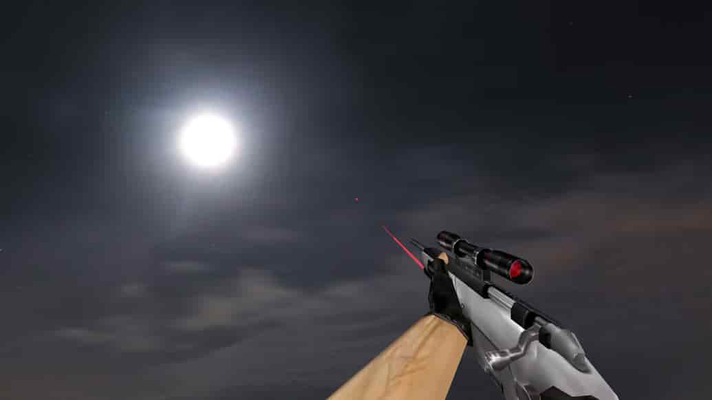 Пак моделей оружия «Laser sniper pack»