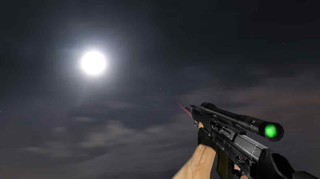 Пак моделей оружия «Laser sniper pack»