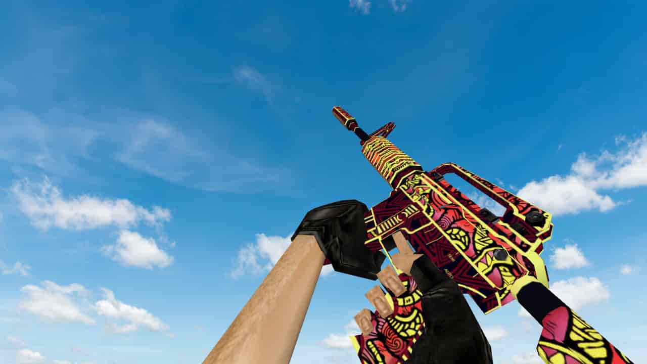 Default M4A1 «Огонь Чантико»