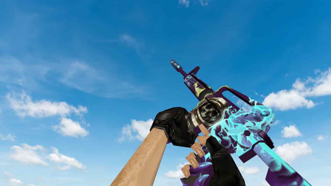 Default M4A1 «Безлюдный космос»