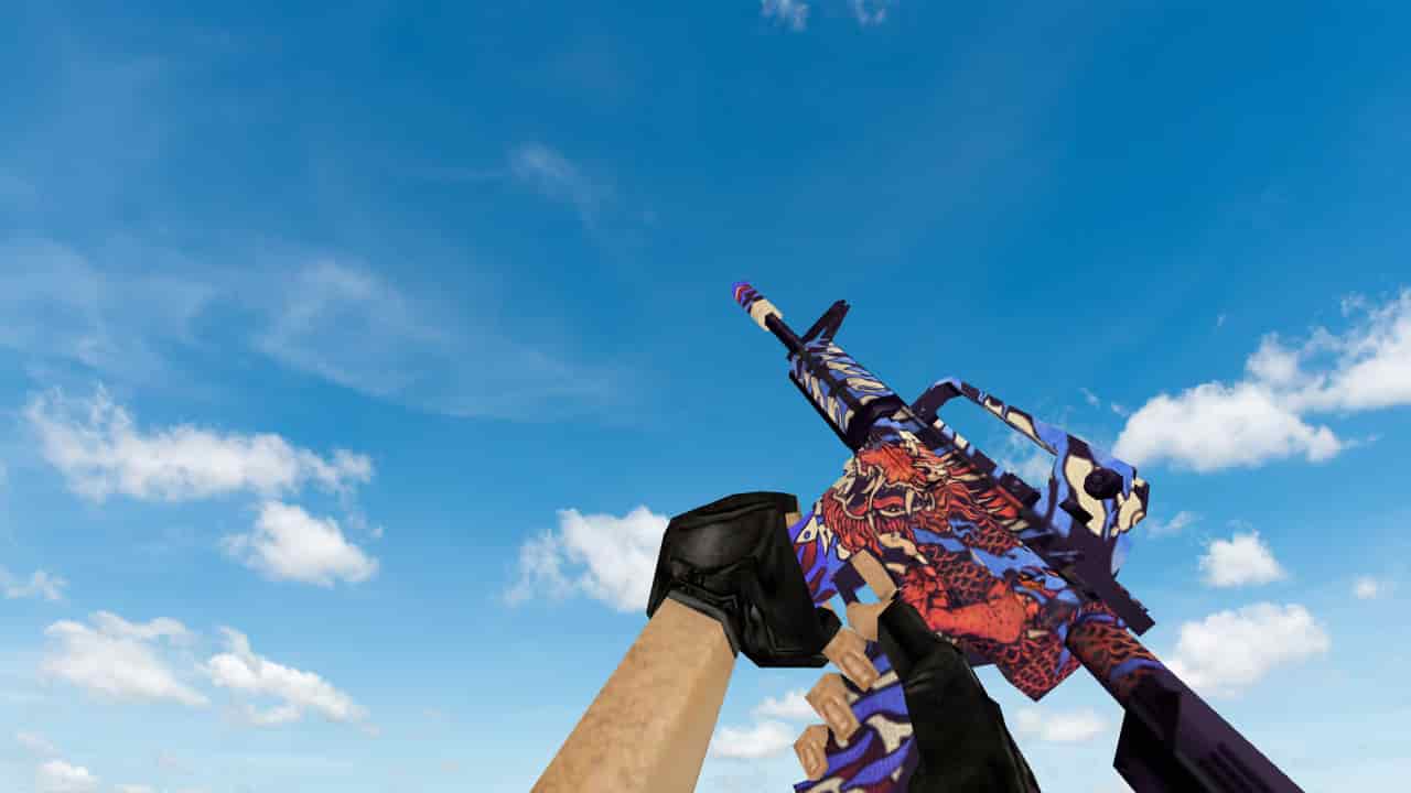 Default M4A1 «Король драконов»