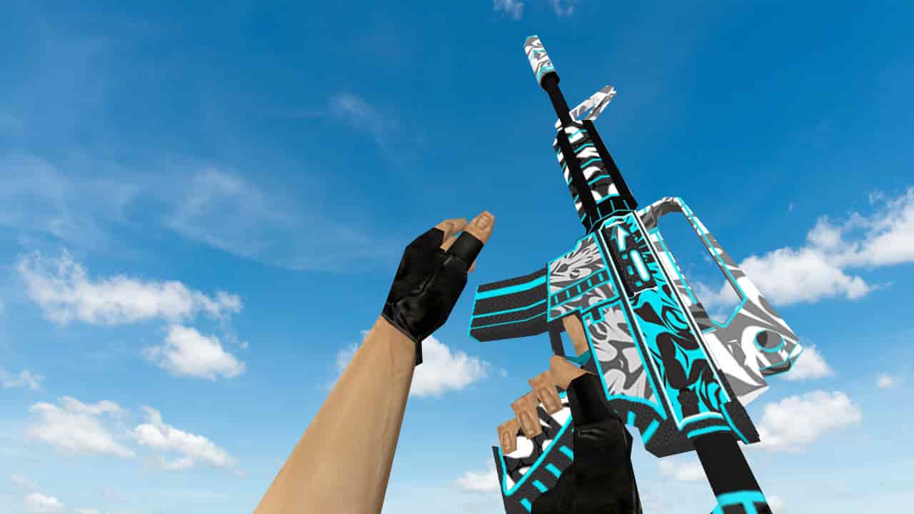 Default M4A1 «Снежный вихрь»