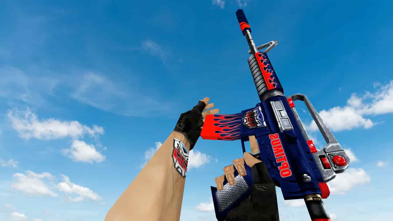 Default M4A1 OPTIMUS