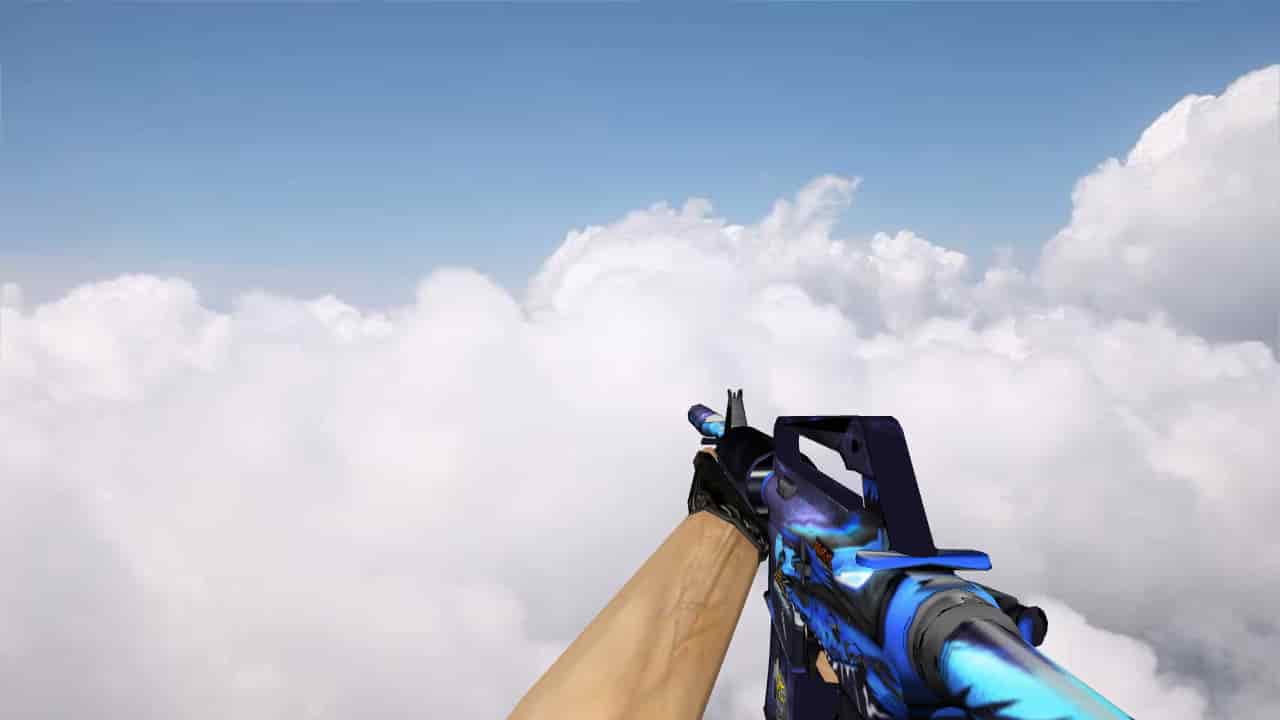 M4A1 Blue Dragon