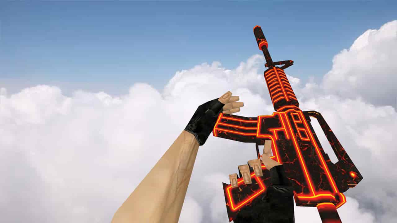 M4A1 Hot Lava