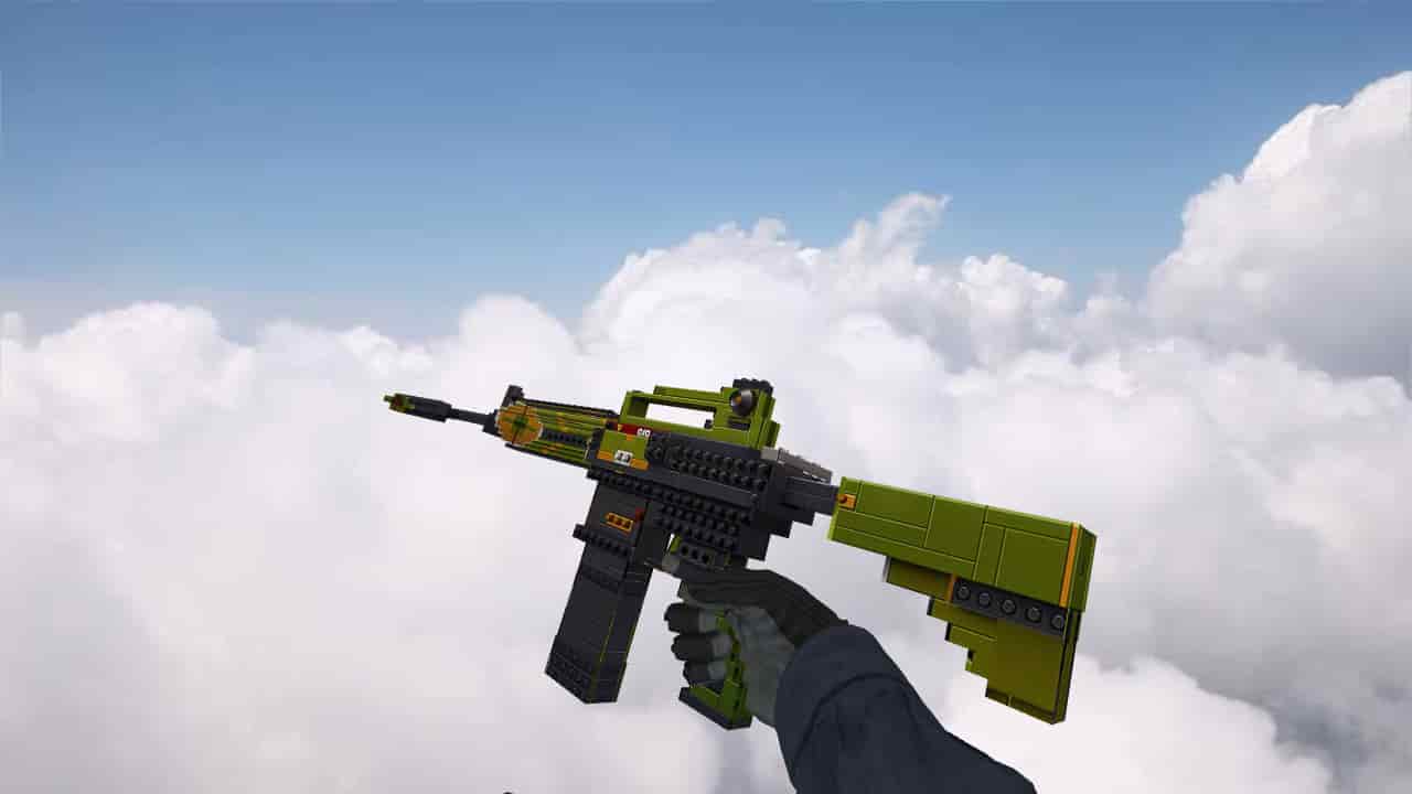 M4A1 LEGO CSGO anims