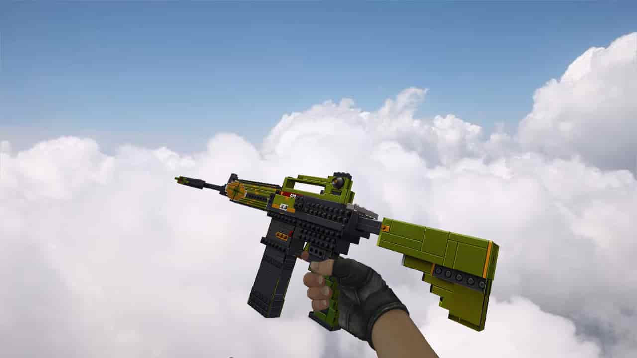 M4A1 LEGO CSGO anims