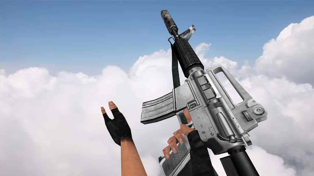 M4A1 Silverstone