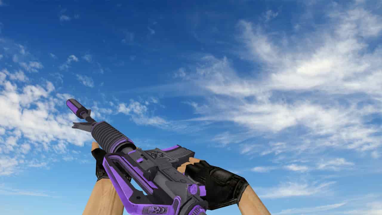 M4A1 Thundering Purple