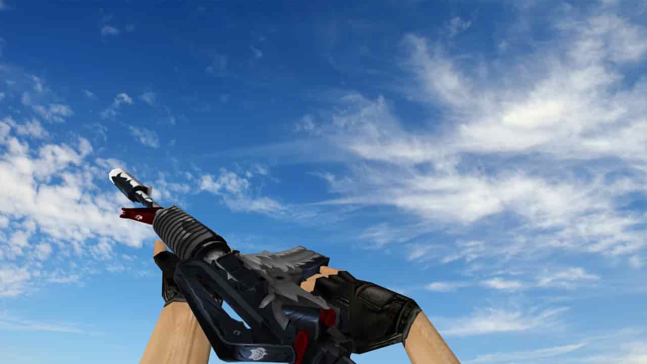 M4A1 White Fang