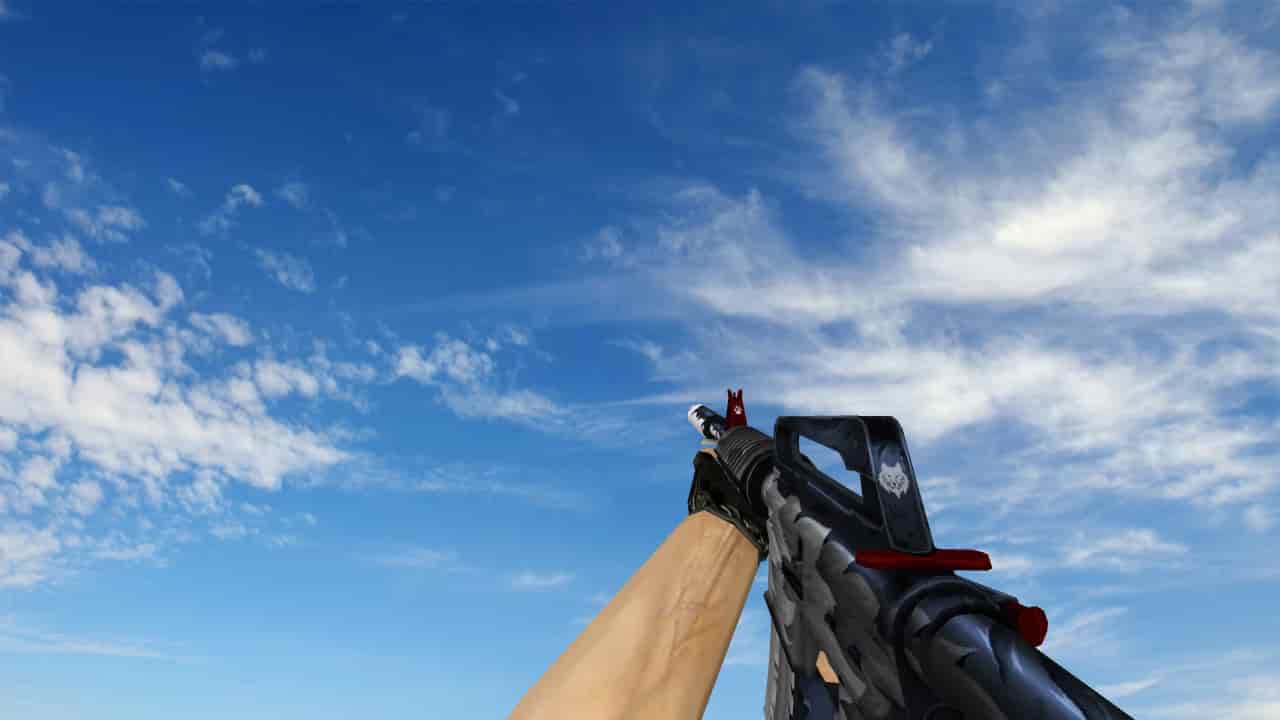 M4A1 White Fang