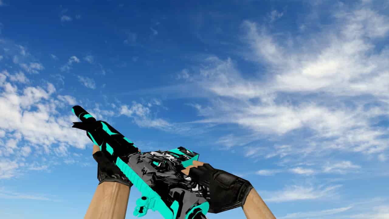 M4A4 Aqua Chaos