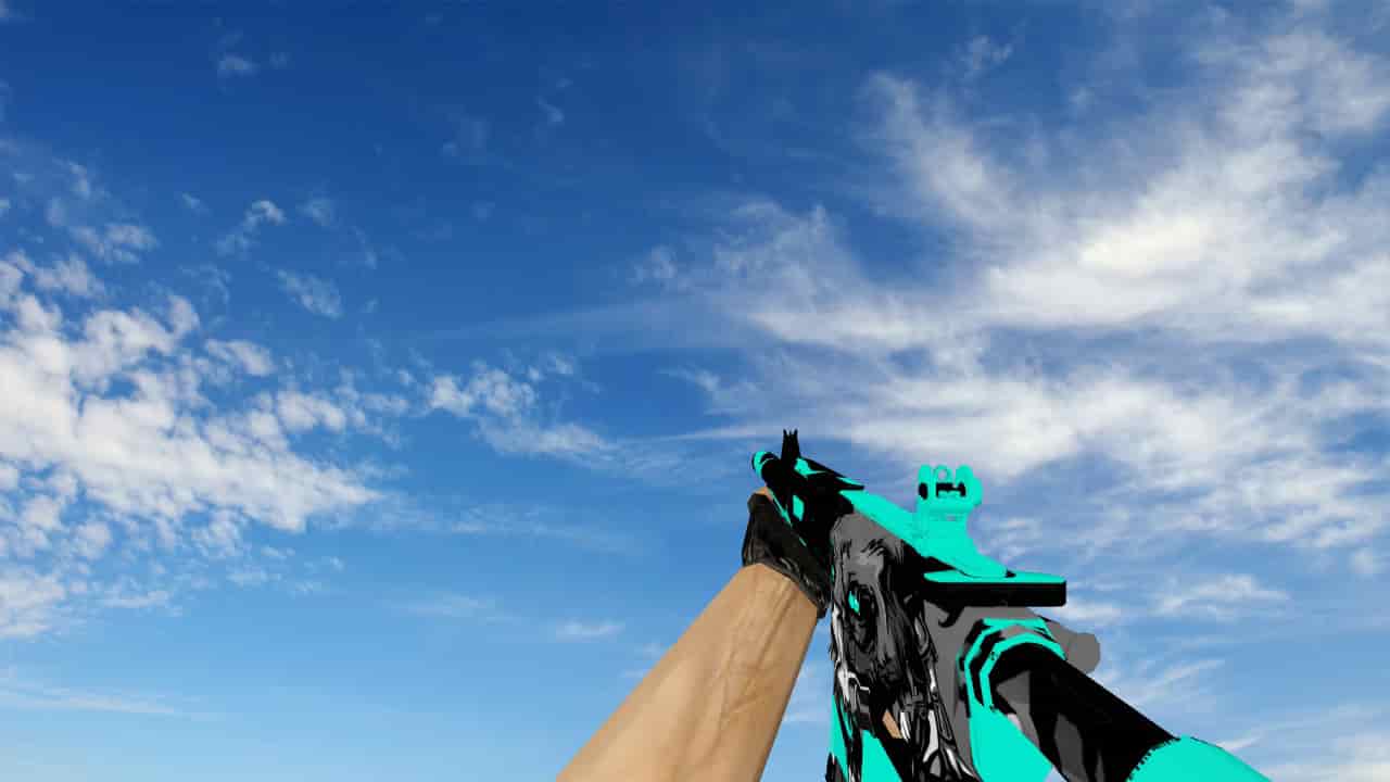 M4A4 Aqua Chaos