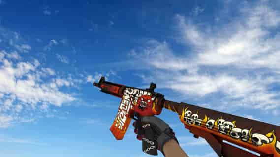 M4A4 «Адское пламя»