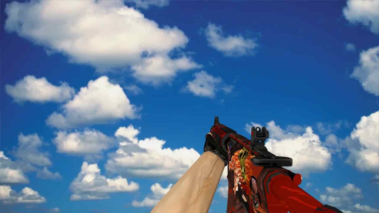 M4A4 «Вой» stickers