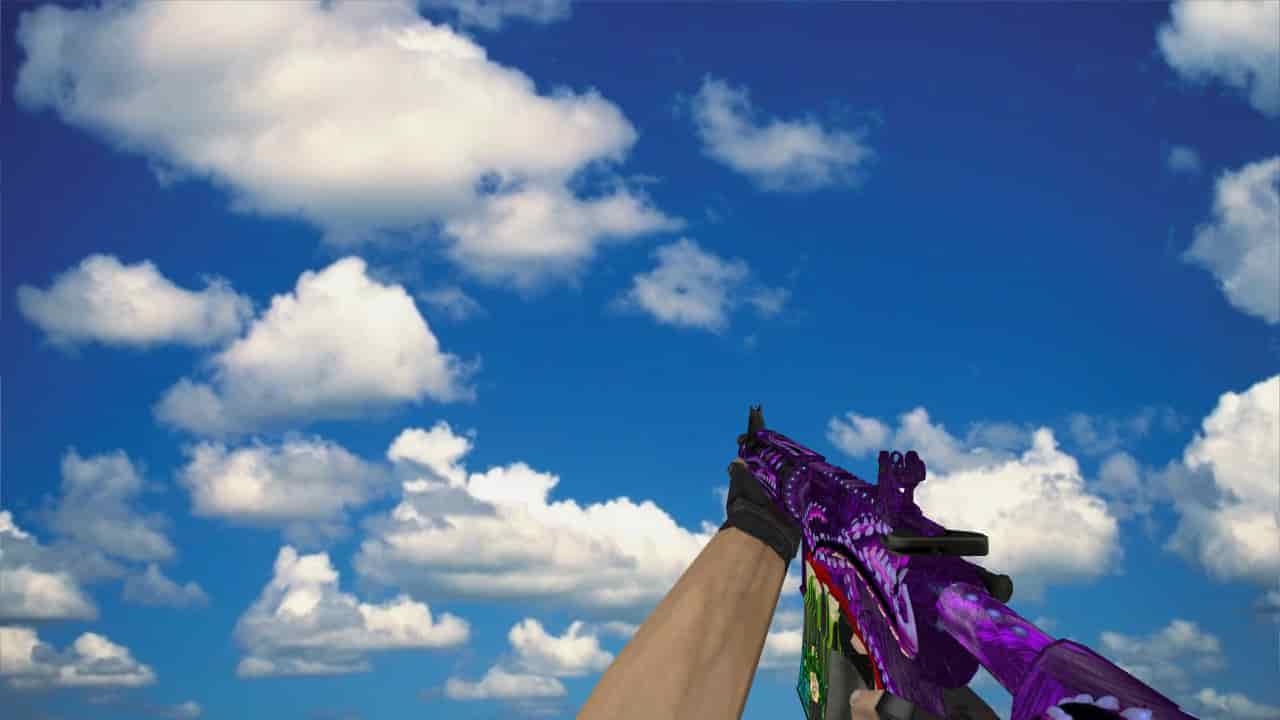 M4A4 Poseidon Amethyst