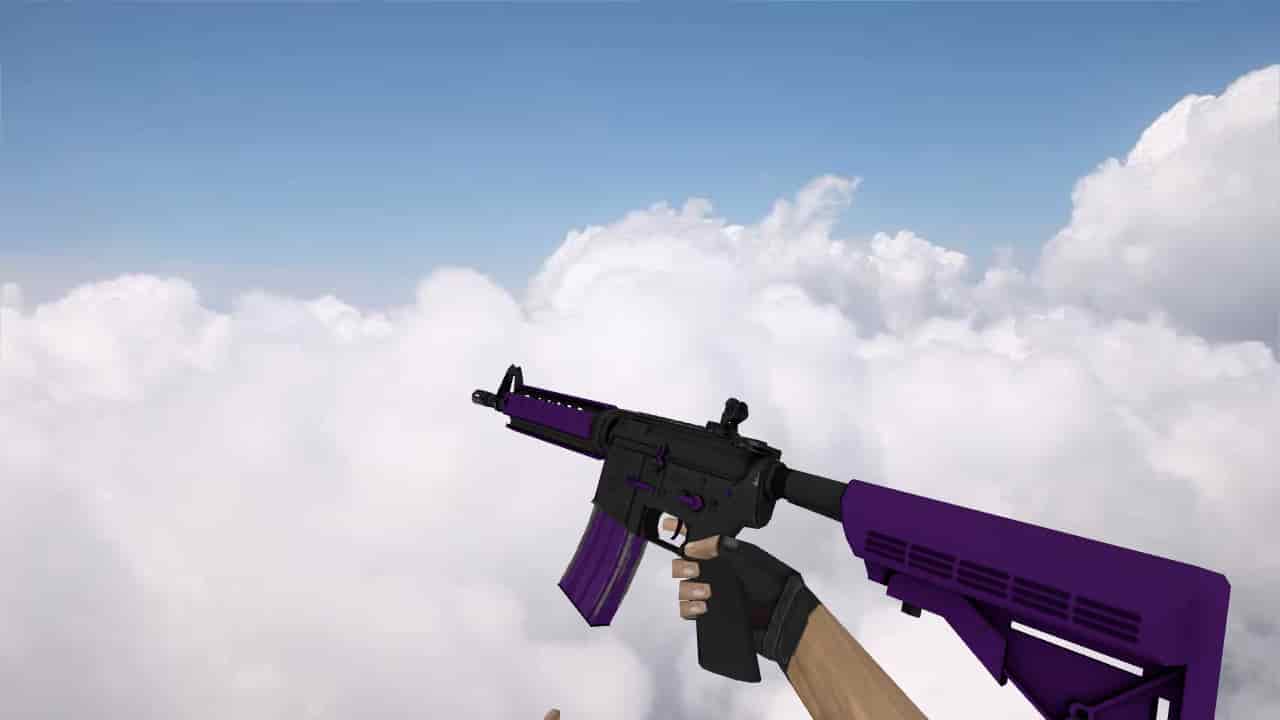 M4A4 «Ультрафиолет»