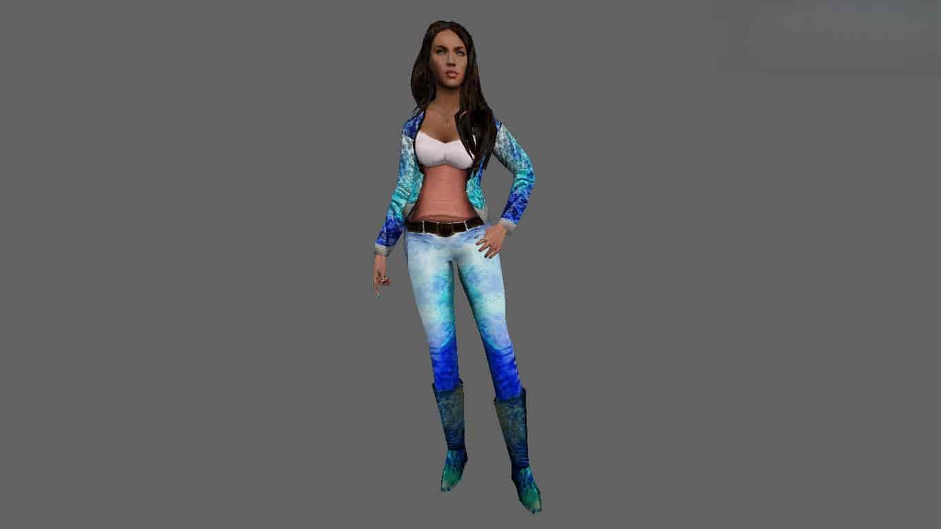 Megan Fox Retextured