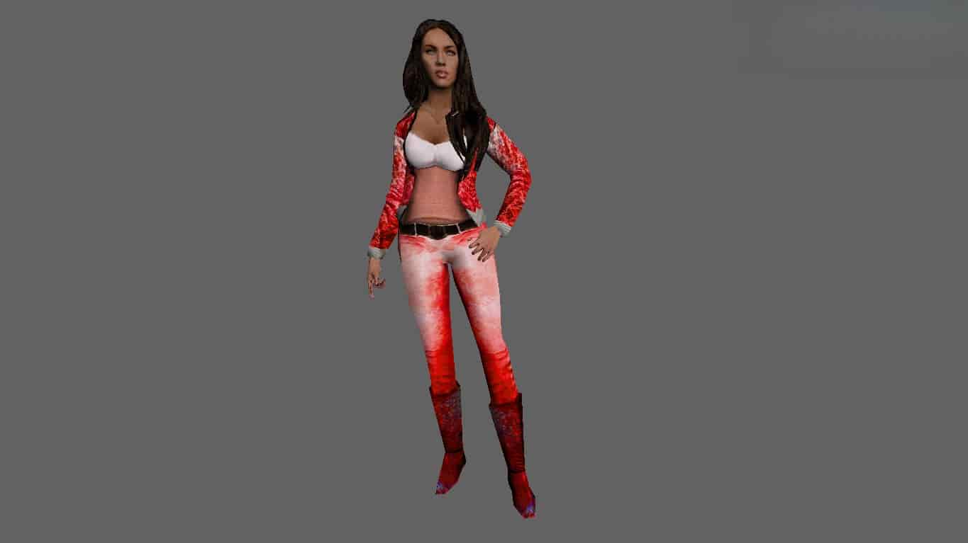 Megan Fox Retextured