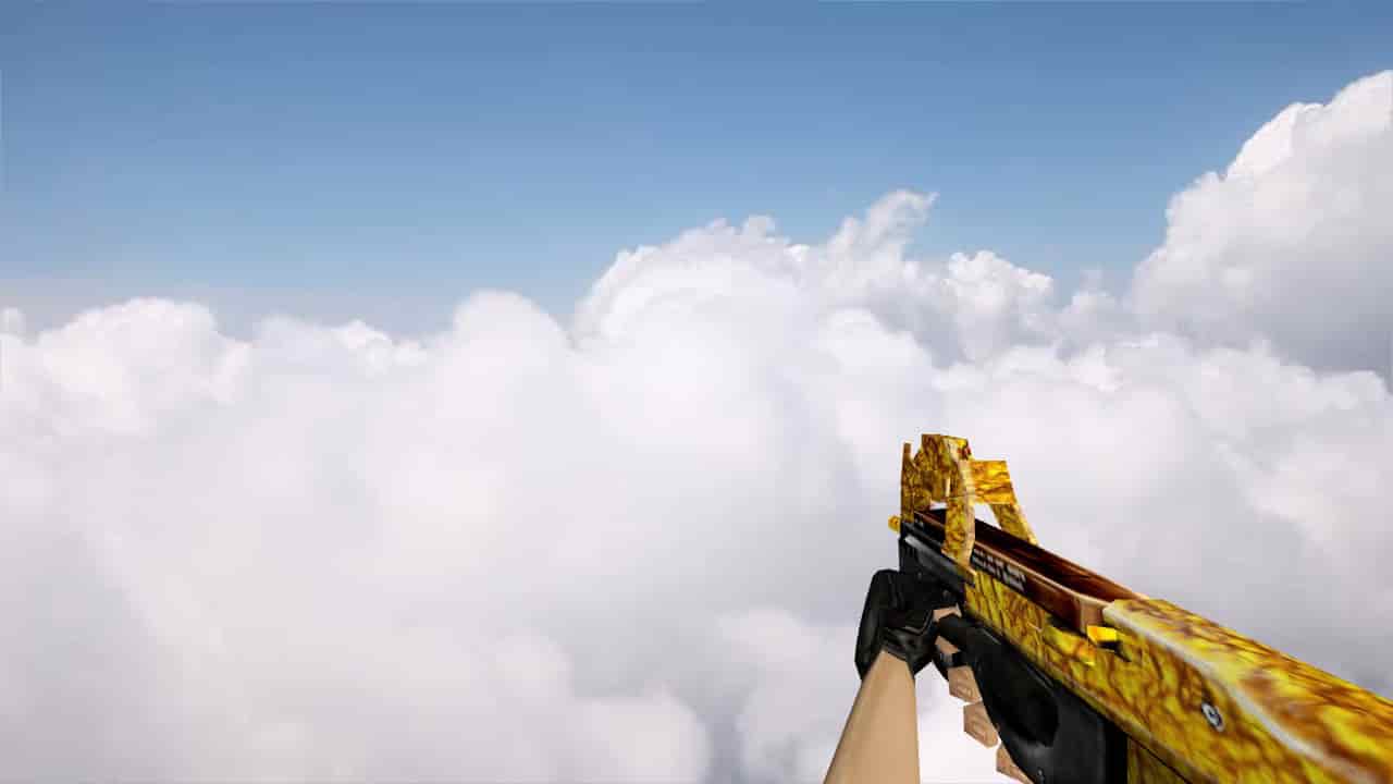 Default P90 Golden