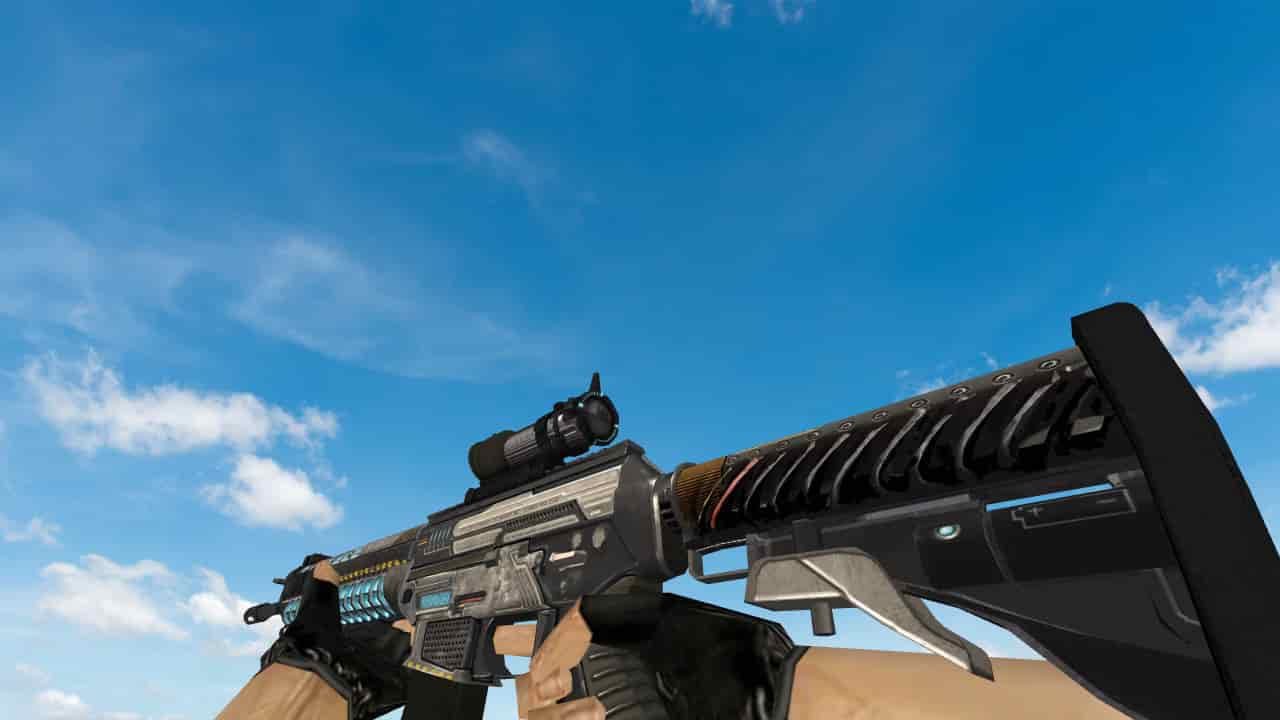 SG 553 Gauss Rifle