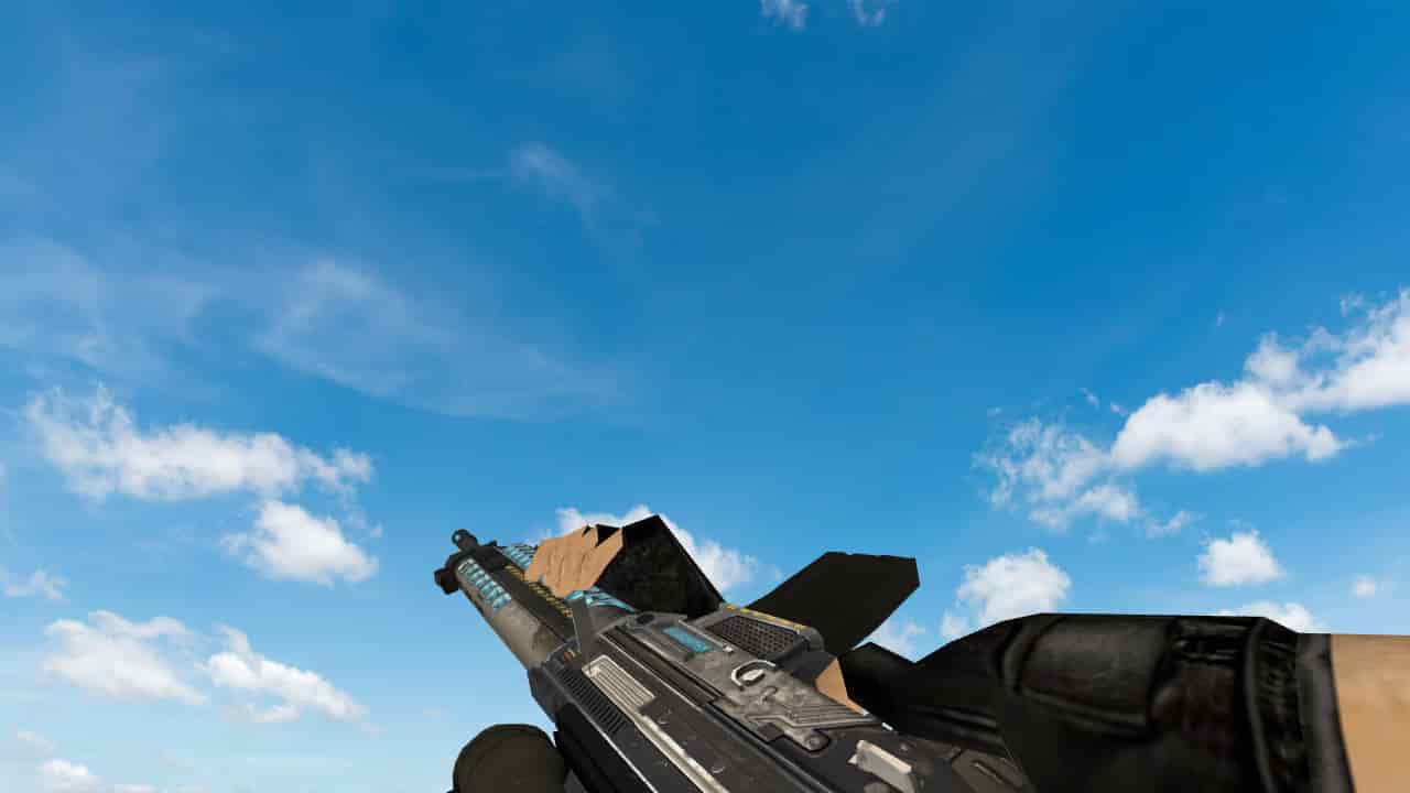 SG 553 Gauss Rifle