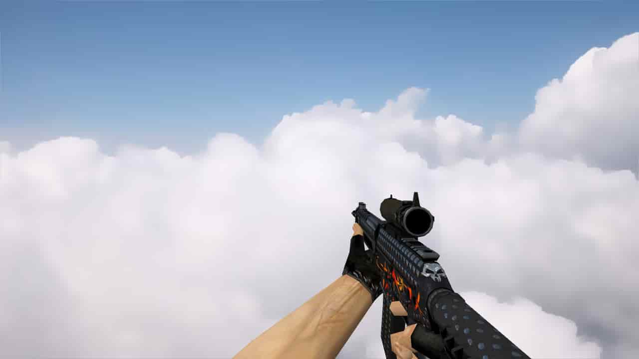 SG 553 | Тяжёлый метал (Heavy Metal)