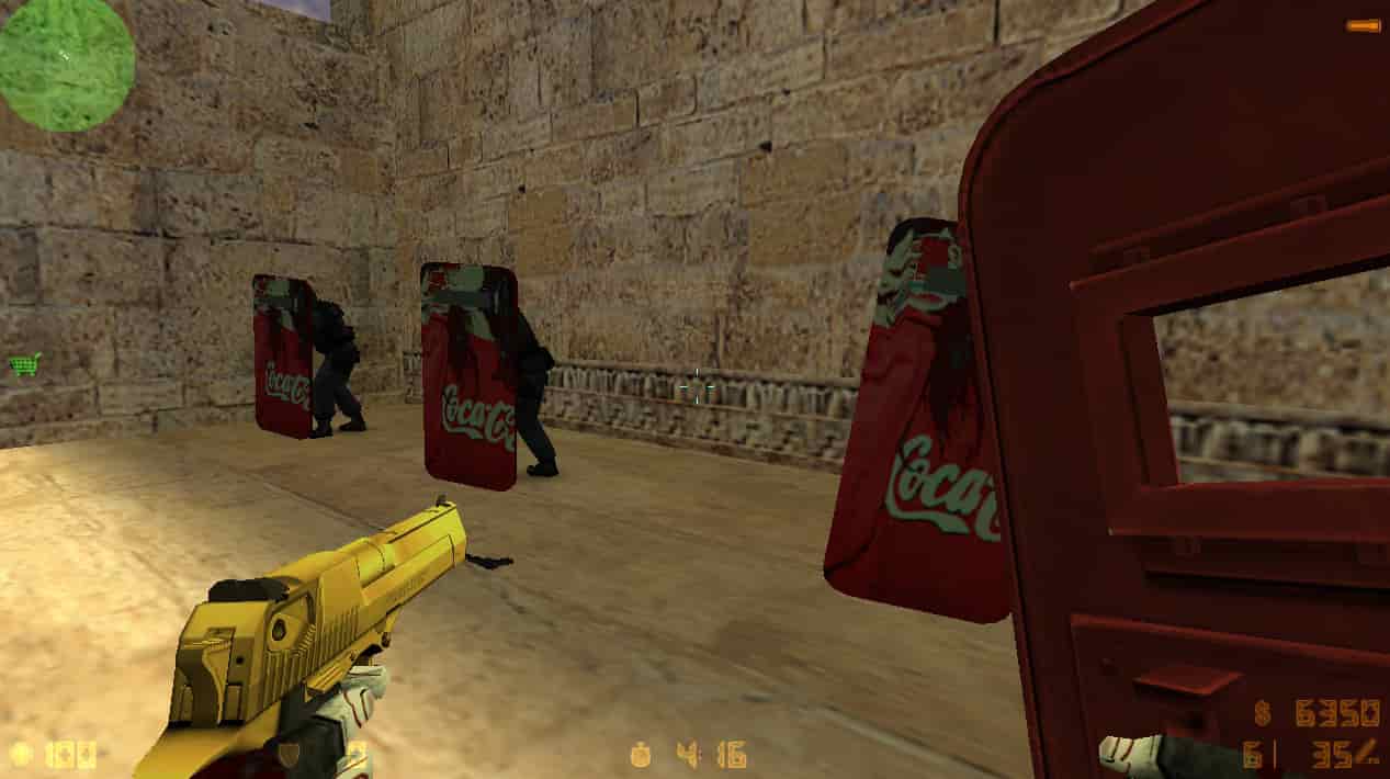 Coca-Cola Girl Shield