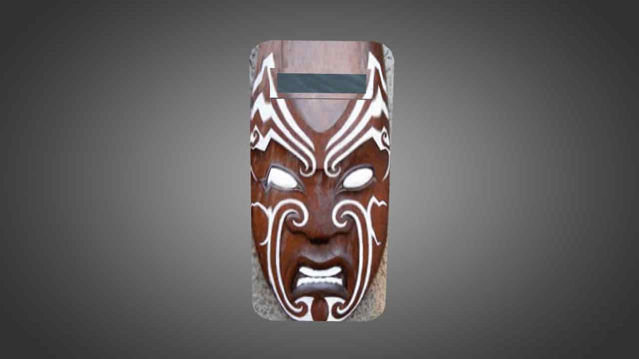 Maori Mask for Shields