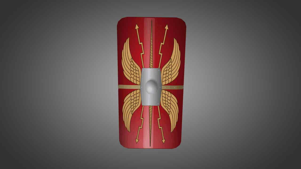 Roman Scutum for Shield