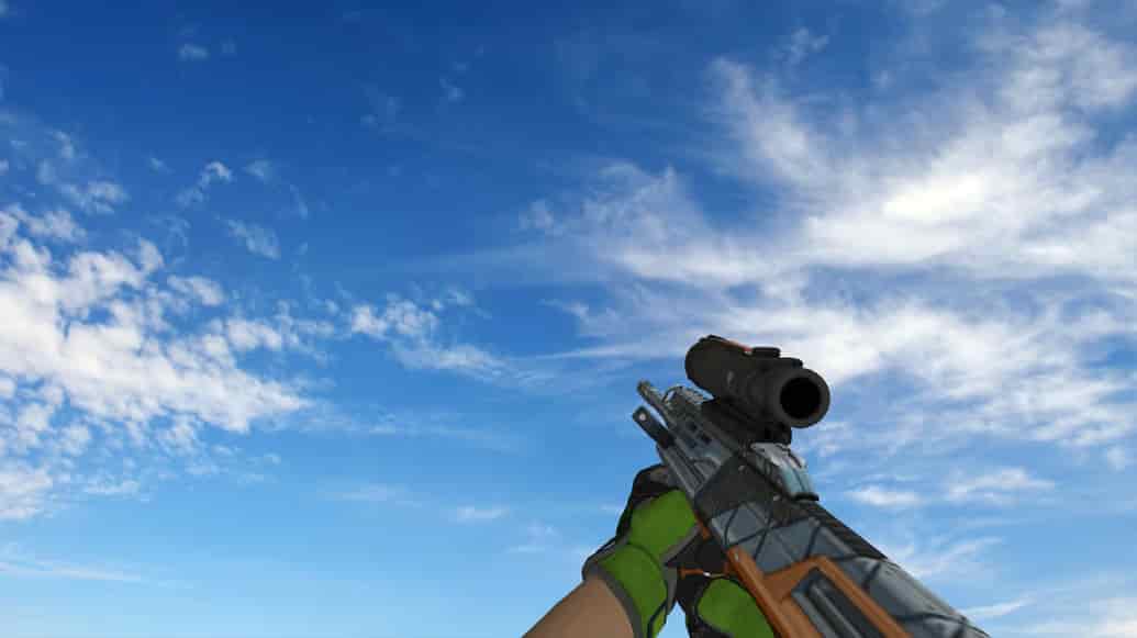 Пак моделей оружия «Specialist Gloves Emerald Web Pack»