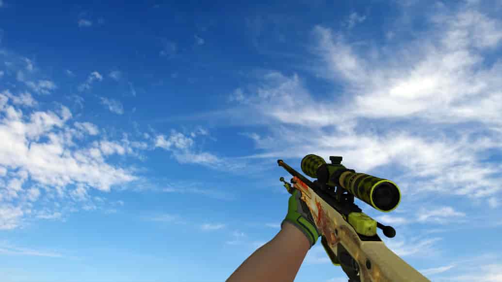 Пак моделей оружия «Specialist Gloves Emerald Web Pack»