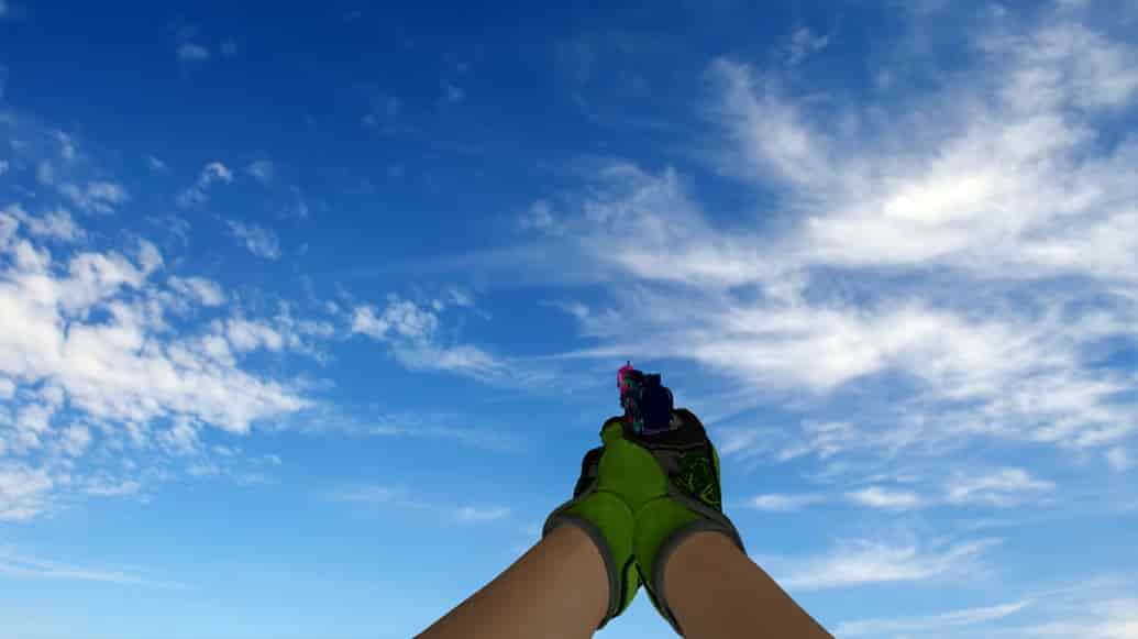 Пак моделей оружия «Specialist Gloves Emerald Web Pack»