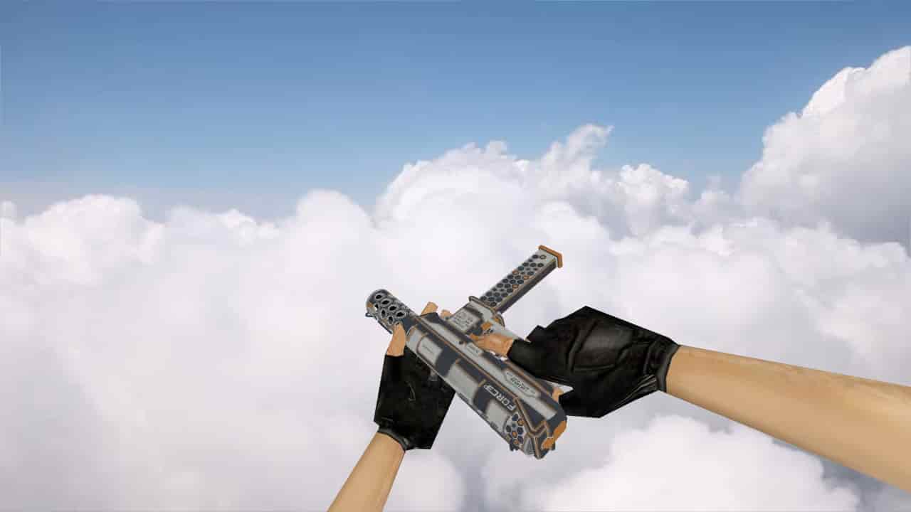 TEC-9 Force Orange