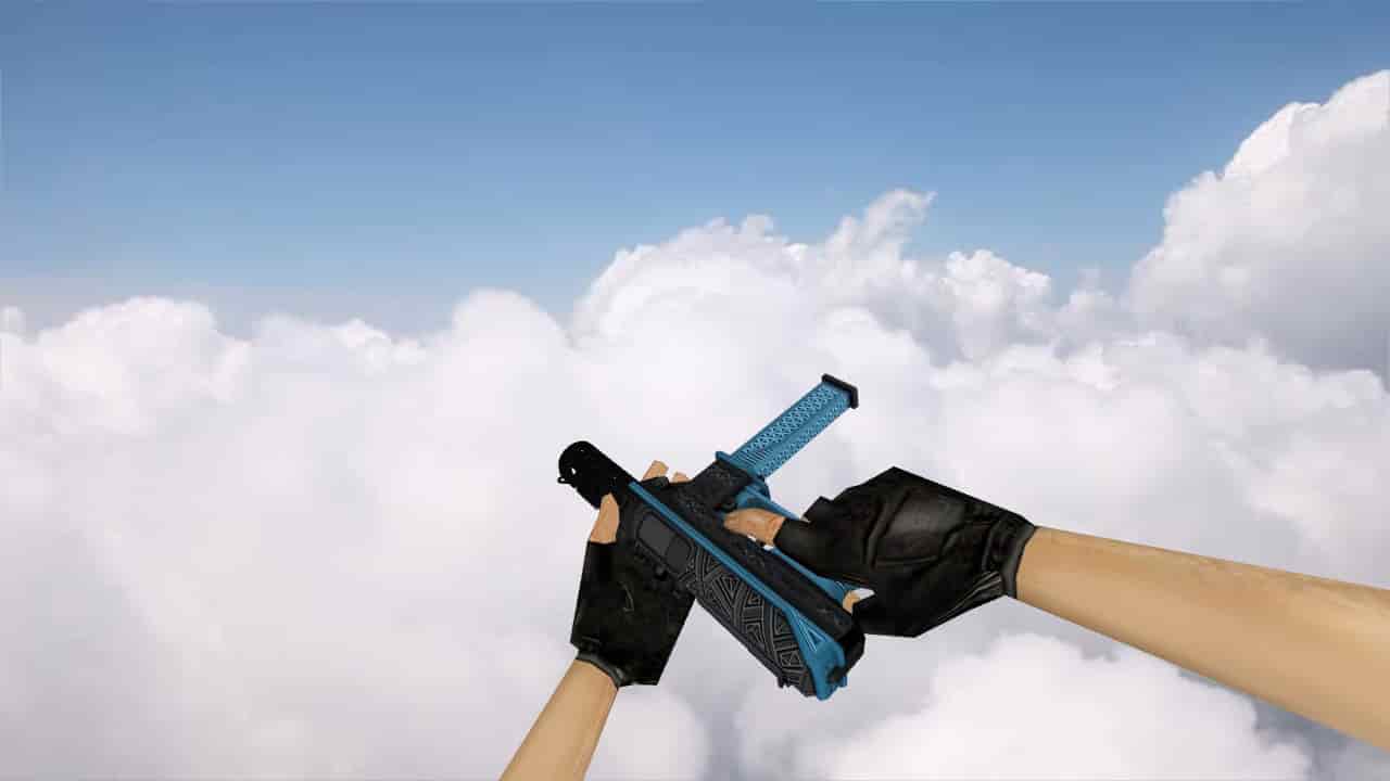 TEC-9 Tread Blue